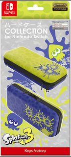 (全新)  Switch / Switch OLED 主機保護收納硬包 Splatoon 3 Hard Case (漆彈大作戰 3)