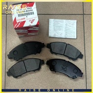 TOYOTA FRONT BRAKE PAD  04465-BZ250  TOYOTA RUSH F850  PERODUA ARUZ