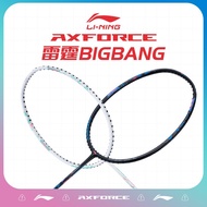 Li-Ning Axforce BIGBANG 4U/5U Badminton Racket, Black, Balanced Offensive, High Elastic Carbon(100% 