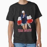 Iga Swiatek T-Shirt Ideas Gift For Team Swiatek Essential T-Shirt Unisex Round Neck T-Shirt, Unique 