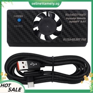 LiPo Built-in Battery 3-Speed Fan Cooling Module Live Broadcast Radiator Ultra Quiet Camera Fan for 