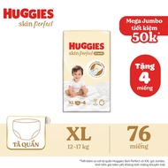 TÃ DÁN QUẦN HUGGIES SKIN PERFECT_DÁN NB76 S82 M79/ QUẦN MEGA JUMBO M102 L92 XL76 XXL68