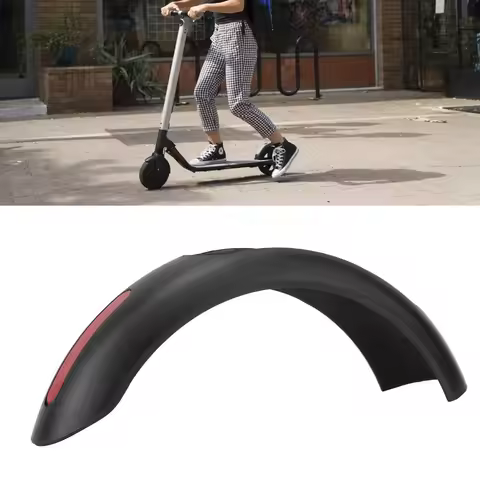 Plastic Electric Scooter Mudguard Shell Black Replacement Part Scooter Mudguard Shell for Xiaomi Nin