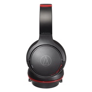 鐵三角 ATH-S220BT 無線藍牙耳罩式耳機(支援有線使用)-黑紅