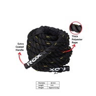 Battle Rope ROX Build Stamina Fitness Workout Rope 9 meters