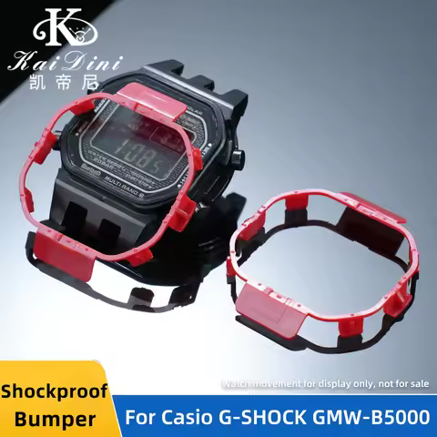 GMW-B5000 Shockproof Bumper Pad for Casio G-SHOCK GMW-B5000 movement fixed cover case shock ring cus