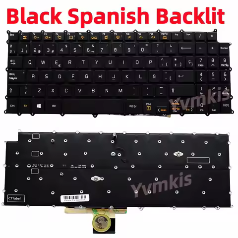 Spanish Backlit laptop Keyboard For LG 15Z990 15ZB990 15ZD990 LG15Z99 15Z90N 15Z95N 15Z90C 15Z980 17