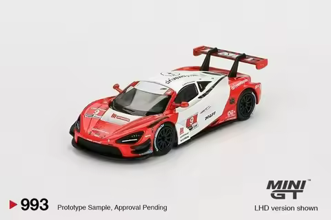 [PreSale] MINI GT 1:64 720S GT3 Evo Pfaff Motorsports 2024 IMSA Laguna Seca red white 977 Diecast Mo