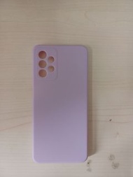 samsung a32 5g 粉紫色矽膠手機殼