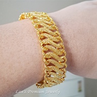 REPLIKA Centipede Sultan's Big Bracelet Replica 24k Gold Premium Titanium