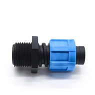 Drip Tape Connector To Male Thread 16 mm x 3/4 In / Connector 16mm