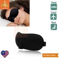 (MW)3D Eye Mask Soft Padded Sleep Travel Shade Cover Rest Relax Sleeping Blindfold
