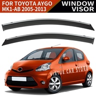 Suitable for Toyota Aygo special car window visor,car door rain guard,car rain shield,side door wind