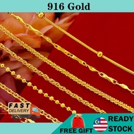jewellery gold necklace 916 emas Emas Korea  916  Necklace  Jewellery