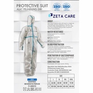 APD Hazmat Suit Microporous Seal Blue Zeta Care