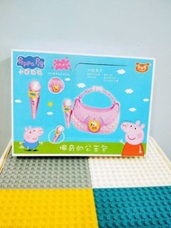 Peppa Pig 粉紅豬小妹 小豬珮奇 珮珮豬 珮珮豬的公主包 包包琴  麥克風 燈光音樂 Mp3功能 K歌功能