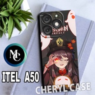 HP Rubber case for ITEL A50/CC15/ GAME Motif ITEL A50/ Case /silicon Case ITEL A50hp