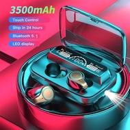 【Limited edition】 M18 Tws Bluetooth 5.1 Wireless Earphones Headphone 3500mah Charging Box 9d Stereo Hifi Sports Waterproof Earbuds With Microphone