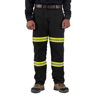Engineer Workwear - Chino Workwear Reflector High Visit Haslett Series Black Green