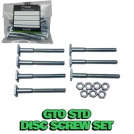 GTO STD DISC SCREW | SET | SILVER