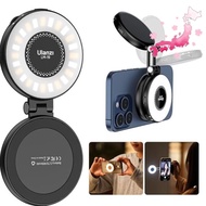 Ulanzi LM19 MagSafe Selfie Ring Light 📸 Magnetic Fill Light for iPhone 16 15 14 13 | 3 Light Modes &