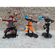 20cm-22cm Naruto Gaara Kakashi action figure set