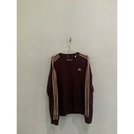 Adidas Essential Plus Sweatshirt Brown New Condition