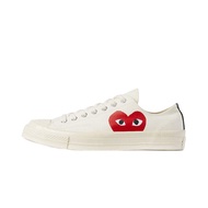 （ของแท้อย่างเป็นทางการ）CONVERSE CDG PLAY x CONVERSE 1970S Mens and Womens Canvas Shoes C045 รองเท้าวิ่ง รองเท้าลำลอง รองเท้าผ้าใบ รองเท้าสเก็ตบอร์ด 3 year warranty