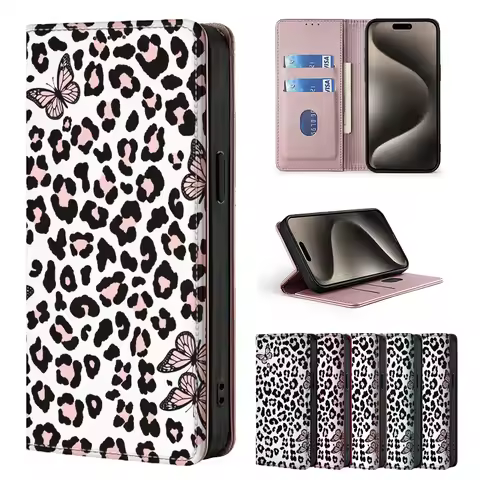 Flip Painting PU Leather Cover Magnetic Case For Nokia X30 X20 X10 C12 8.1 7.2 C32 C01 X6 5 5.1 6.3 