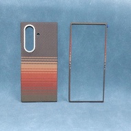 600D Carbon Fibre Magnetic Phone Case Cover for Samsung Galaxy Z fold7 5 6 W26 Z Flip7 S24 s25Ultra 