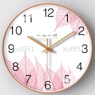 Discount AL [12 Inch 30cm] Nordic Creative Wall Clock Household Living Room Bedroom Silent Quartz D