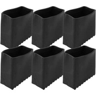 Veemoon 6pcs Rubber Ladder Pads Replacement Step Ladder Leg Caps Extension Ladder Accessories Ladder