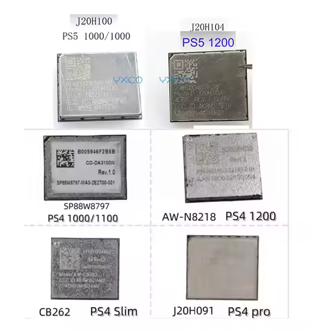 Original Wireless Bluetooth-compatible Module Wifi Board J20H100 J20H104 For PS5 Slim 1200/1100/1000