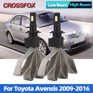 H11 LED Car Headlight 9005 HB3 Canbus Car Lights Bulb 6000K 12V For Toyota Avensis 2009 2010 2011 20
