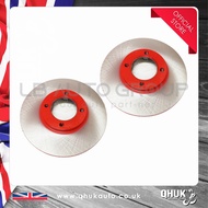 QHUK Disc Brake Rotor Front for TOYOTA UNSER KF80 1.8 98Y> LF80 2.0 2.4D 01Y>