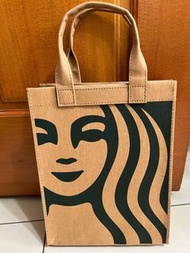 星巴克 限量 牛皮紙Starbucks NEW SIREN 小禮袋提袋