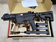 【重裝武力】ARES M45X-S AEG 短版 電動衝鋒槍 AR-084E 黑色 可折疊 拆卸 收納