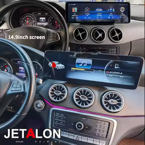 For Benz A B CLA GLA W176 W463 W246 2011-2019 14.9inch/12.3 Touch Screen Car Radio Multimedia Displa