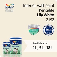 Dulux Pentalite - Lily White (2192) (Anti-mould & Anti-fungus) (Interior Wall Paint)