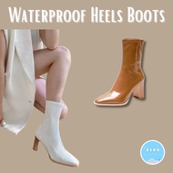 Waterproof Heels Boots Women's High Boots