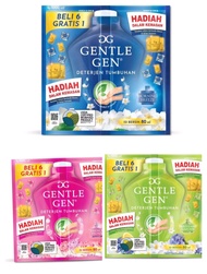 Gentle gen Gentlegen deterjen cair renceng isi 14 sachet