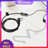 Practical Walkie Talkie Earpiece Headset 2 Pin Acoustic Tube Earphone Walkie Talkie Headset PTT MIC 
