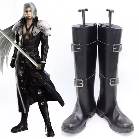 Crisis Core Final Fantasy VII FFVII FF7 The Man in the Black Cape One-Winged Angel Sephiroth Cosplay