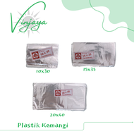 Kantong kemangi PP /Per 1 pak / Kantong Plastik Tahu/ uk 10x30 15x35 20x40