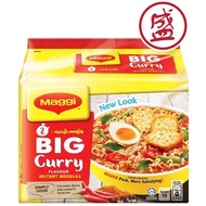 Maggi Big 2 Minute Instant Noodles Curry 5 x 101g