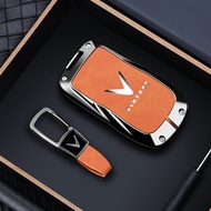 bao chìa khoá  Da + Hợp Kim Cao Cấp - Móc Khóa - Phụ Kiện Xe VINFAST VF6 VF6Plus VF7 VF8 VF9 ĐỜI MỚI