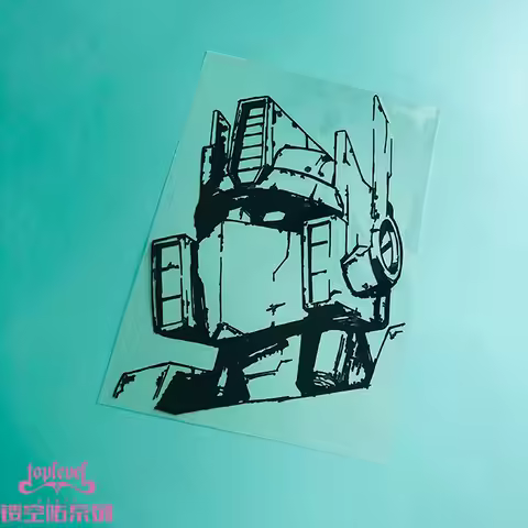 TLP Hollow Car Sticker, Transformers G1 Autobots Optimus Prime Autobots Transformers Waterproof Stic