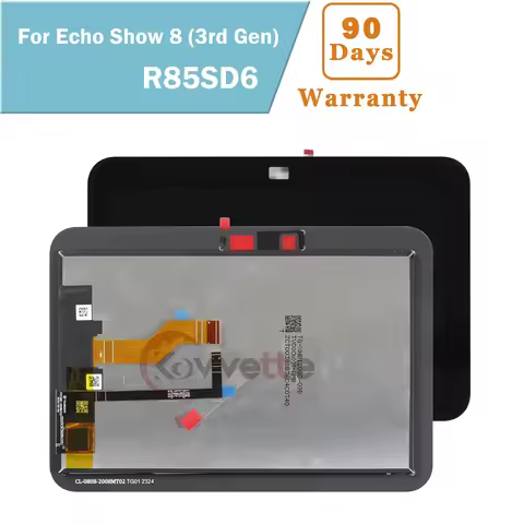 For Amazon Echo Show 8 (3rd Gen) R85SD6 LCD Display and Touch Screen Digitizer Assembly Replacement