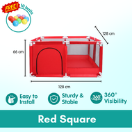 Childrens Playpen with Nets | Baby Playpen Children Fence Baby Playground Baby Park Child Safety Bar