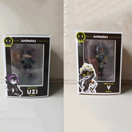 Bandai | ฟิกเกอร์อนิเมะการ์ตูน Murder Drones UZI V ของตกแต่งโต๊ะทำงาน ตุ๊กตาประดับเคสคอมพิวเตอร์ ของ